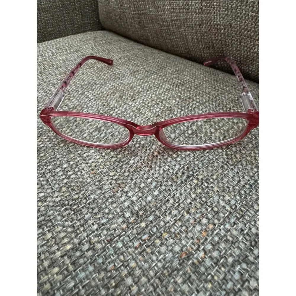 Reading Glasses Youth C2 +2.50 with Eyeglasses Case 7”x4”Hard Shell